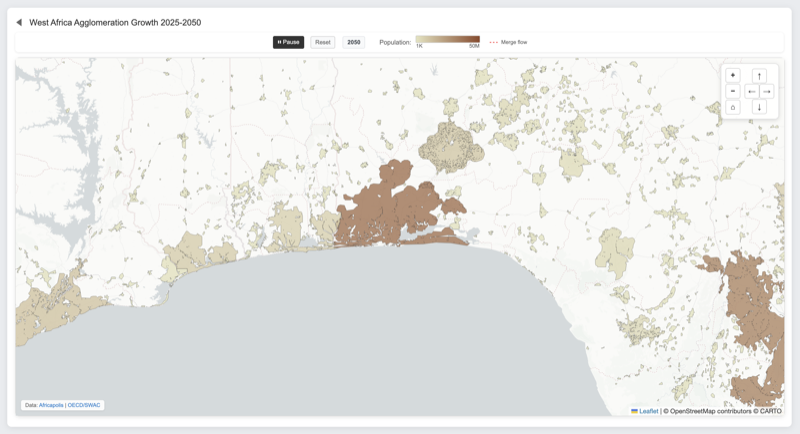 Agglomeration growth